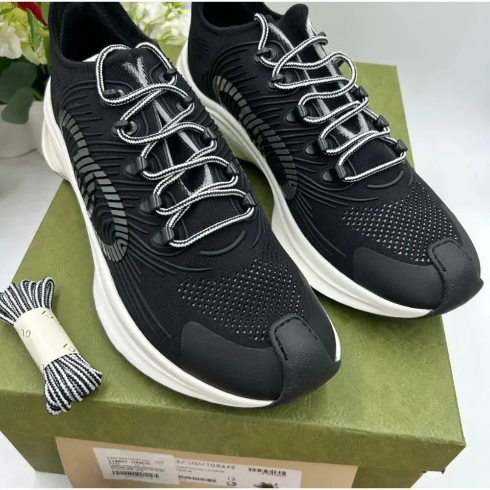 Men's Gucci interlocking G run trainer size 13 made in Italy